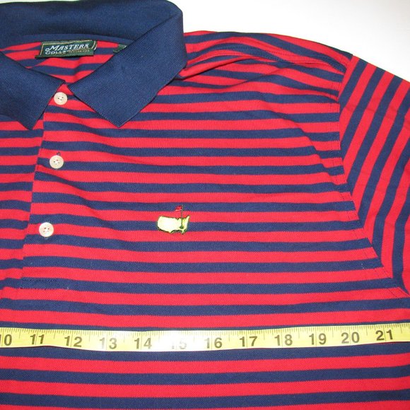 Masters Collection Mens LARGE Short Sleeve Golf Polo - Picture 5 of 8